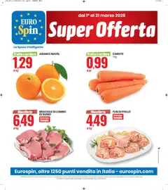Anteprima dell'opuscolo Eurospin volantino Super Offerta dal negozio Eurospin valido da 01/03/2026