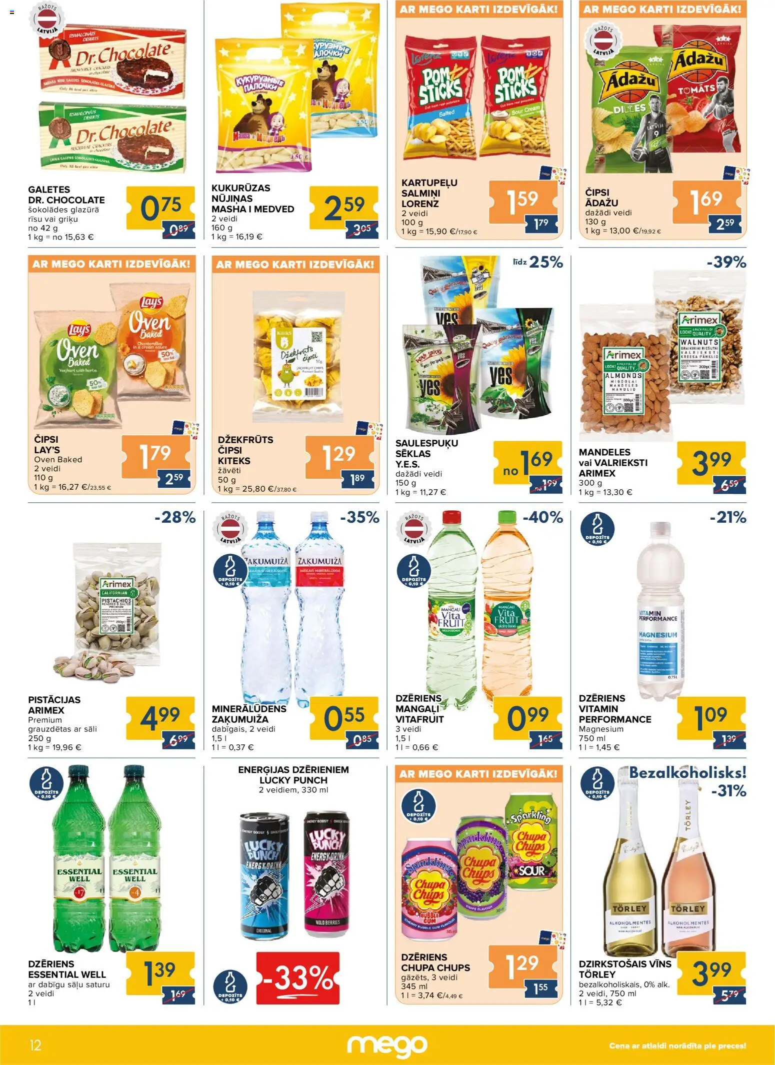 Skatīt Mego akciju bukletu, derīgs no 2025.12.08