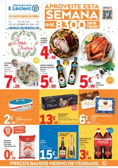 Pré-visualização do folheto da loja E.Leclerc válida a partir de 18/12/2025