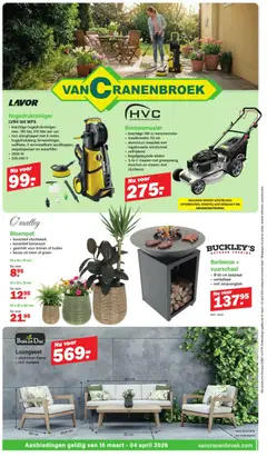 Prévisualisation de Van Cranenbroek Folder du magasin Van Cranenbroek formulaire valide 16/03/2026