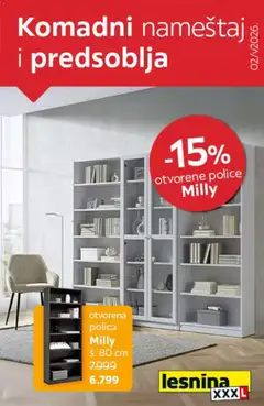 Pregled Lesnina XXXL kataloga - važi od 02.02.2026