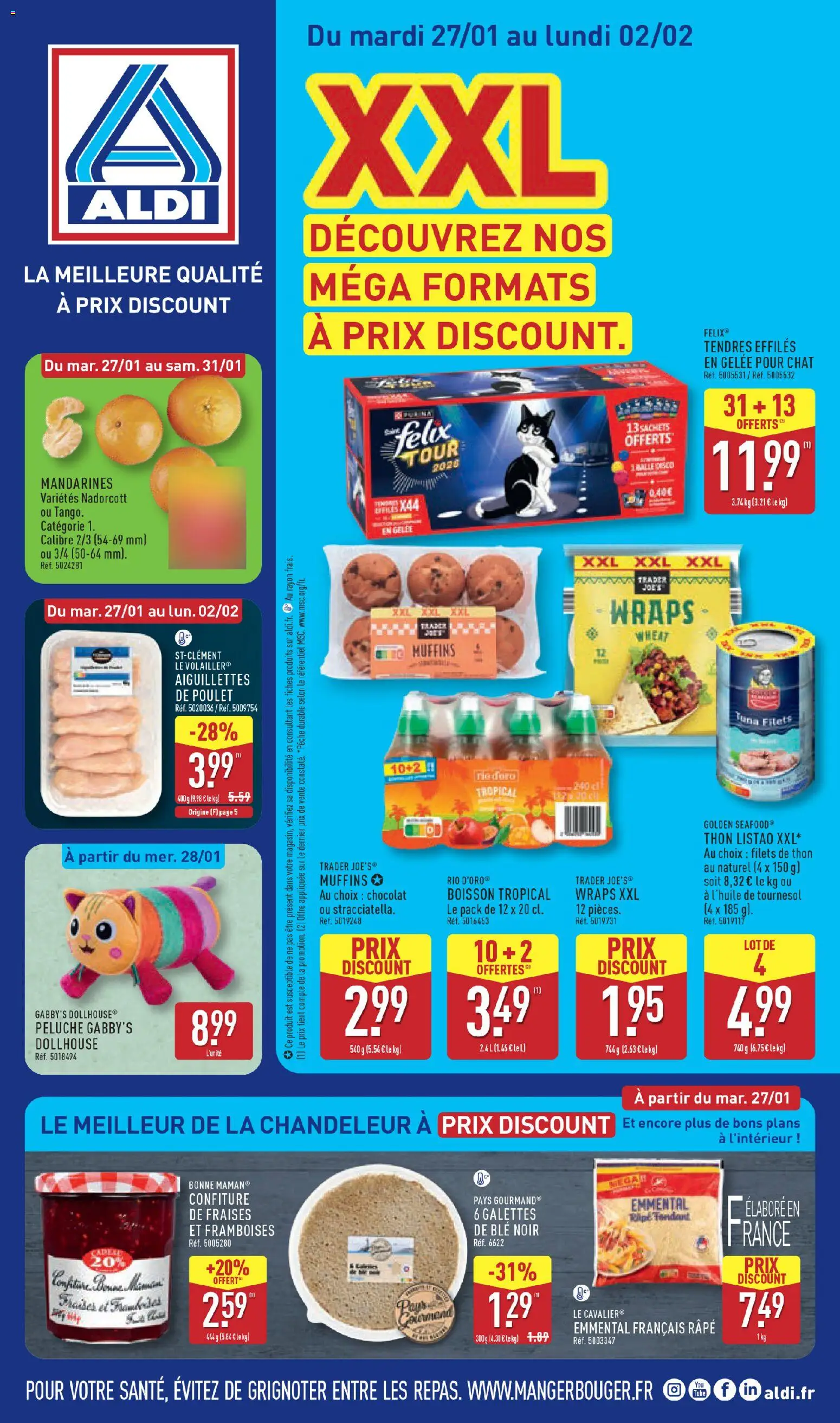 Prévisualisation de Catalogue de la semaine 5 du magasin Aldi formulaire valide 27/01/2026