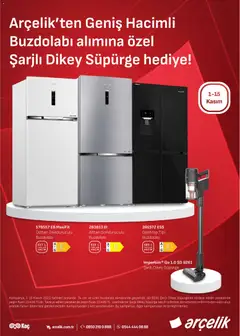 Arçelik Katalog 01.11.2025 - Broşürünün önizlemesi | Strana: 5