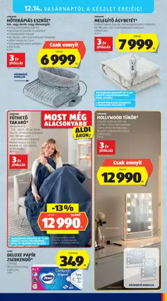 Aldi - Akciós újság Aldi megtekintése, amely érvényes 2025.12.11.-től | Oldal: 61