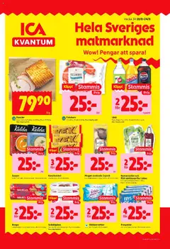 Förhandsgranska reklamblad Aktuella reklamblad ICA Kvantum från butik ICA Kvantum gäller från 18/08/2025