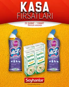 Seyhanlar Market Katalog Kasa Fırsatları 23.02.2026 - Broşürünün önizlemesi