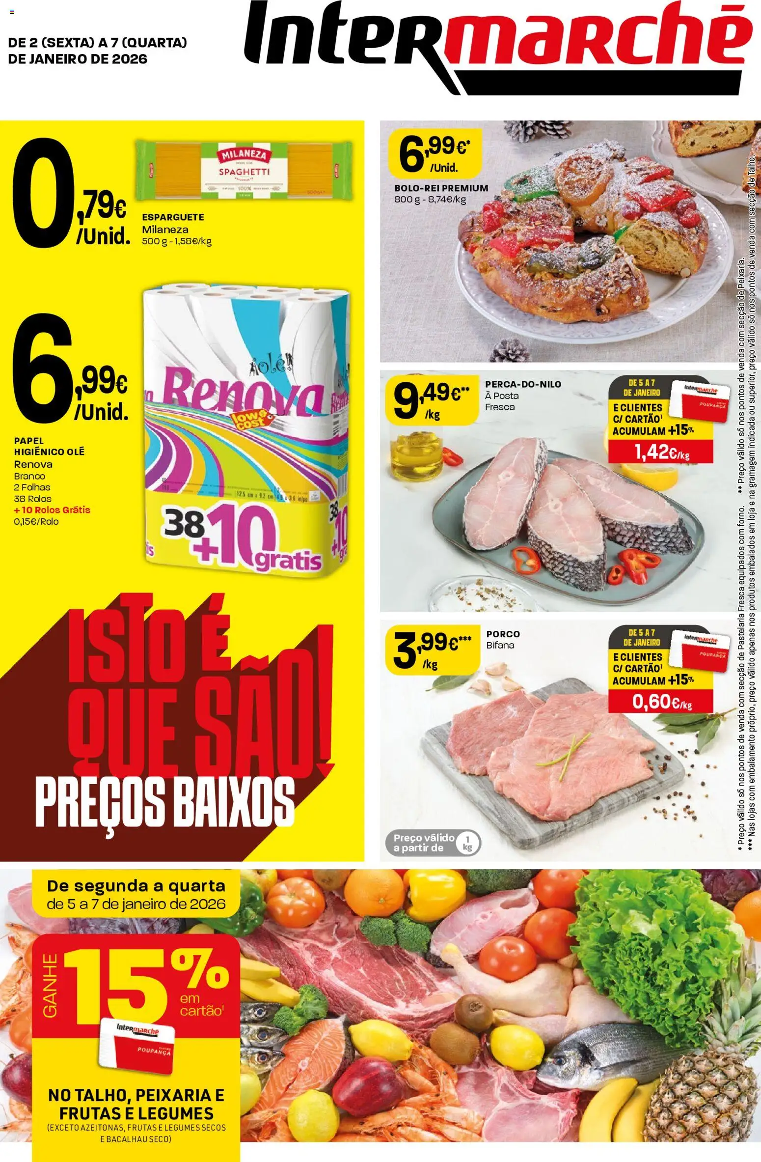 Pré-visualização do folheto da loja Intermarché válida a partir de 02/01/2026