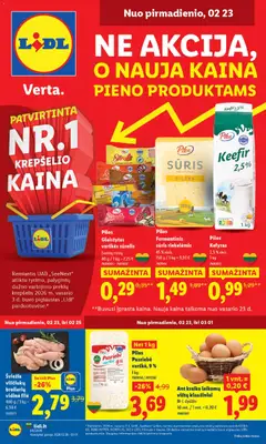LIDL parduotuvės leidinio Leidinys galiojančio nuo 2026.02.23 peržiūra