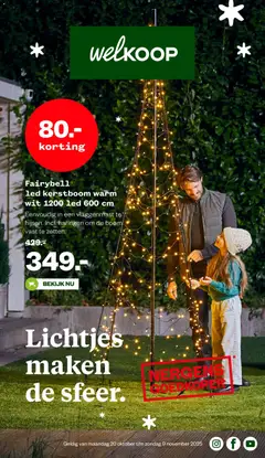 Voorbeeld van Folder van winkel Welkoop geldig vanaf 20-10-2025
