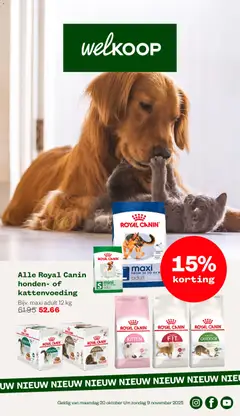 Voorbeeld van Folder van winkel Welkoop geldig vanaf 20-10-2025