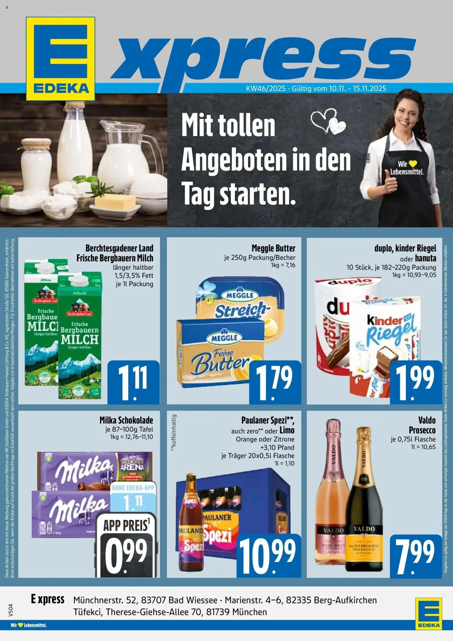 Vorschau von dem Prospekt des Geschäftes Edeka, gültig ab dem 10.11.2025