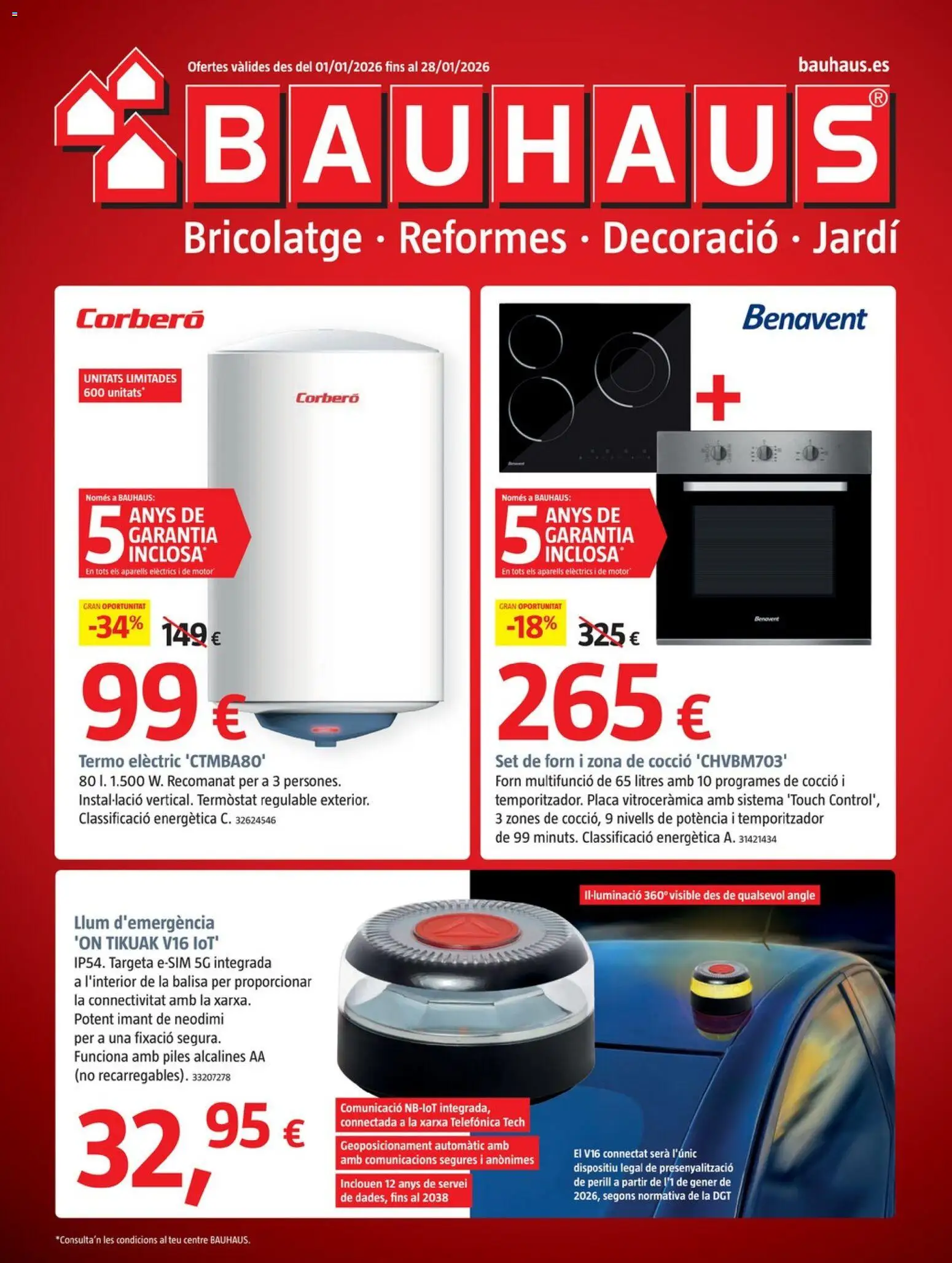 Vista previa del folleto de la tienda Bauhaus válido desde el 01/01/2026 