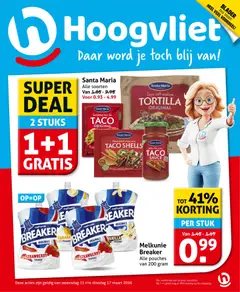 Voorbeeld van Hoogvliet folder van winkel Hoogvliet geldig vanaf 11-03-2026