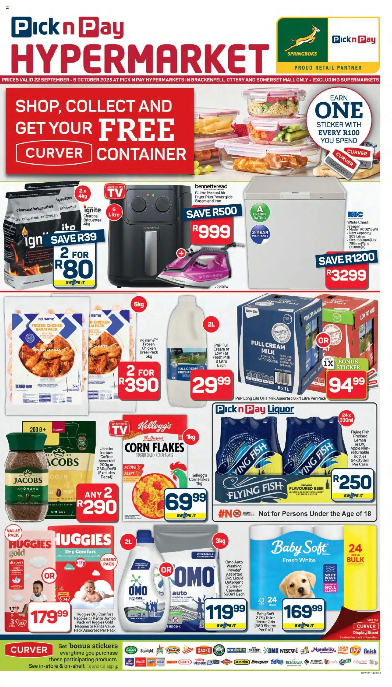 Pick n Pay Western Cape - Hypermarket Specials from 22/09 - 06/10/2025 > Promotions