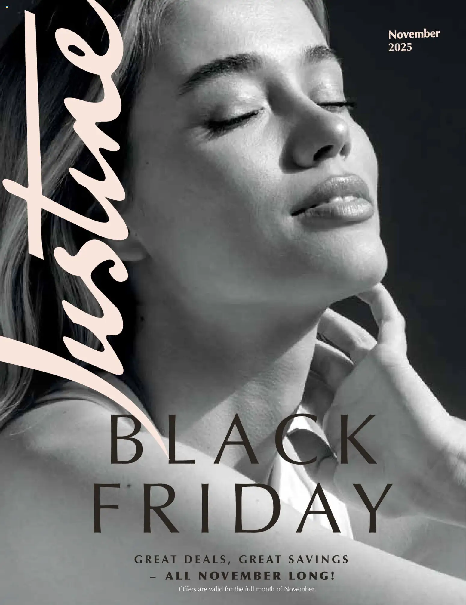 Preview of Justine flyer valid from 17/11/2025