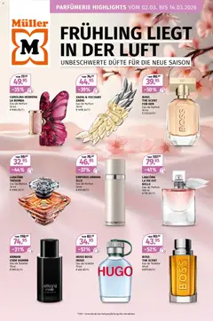 Vorschau der Angebote: Müller Müller Parfümerie Angebote gültig ab 02.03.2026
