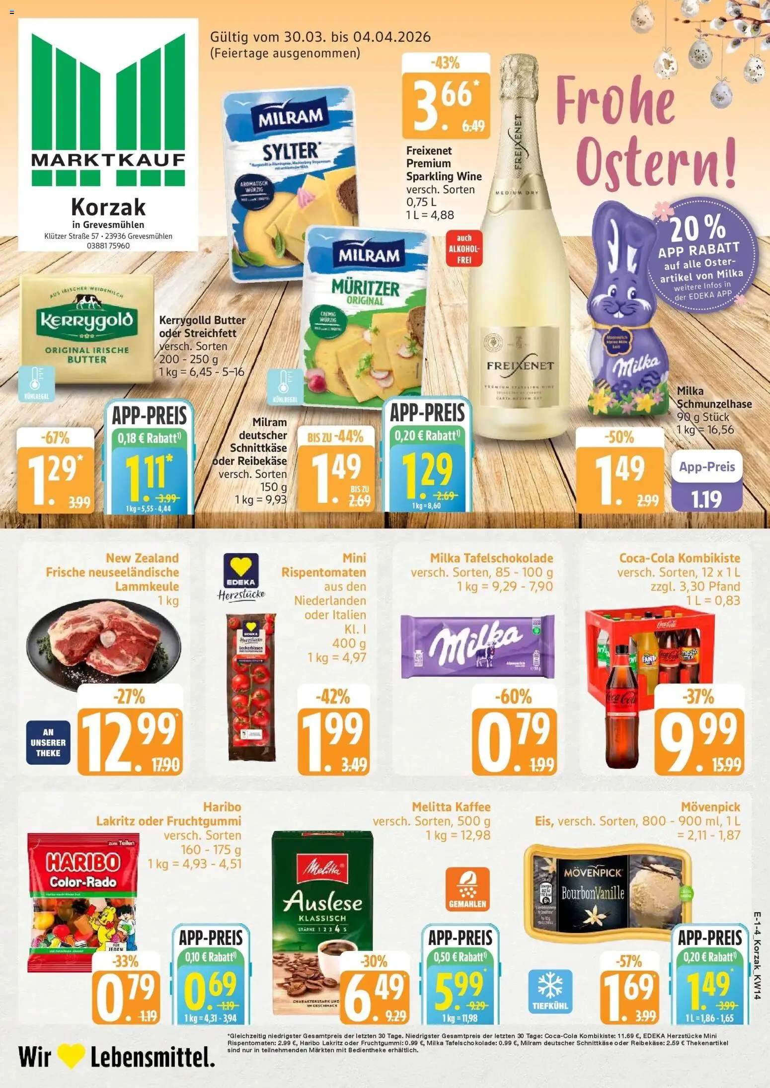 Vorschau von dem Prospekt des Geschäftes Edeka, gültig ab dem 30.03.2026