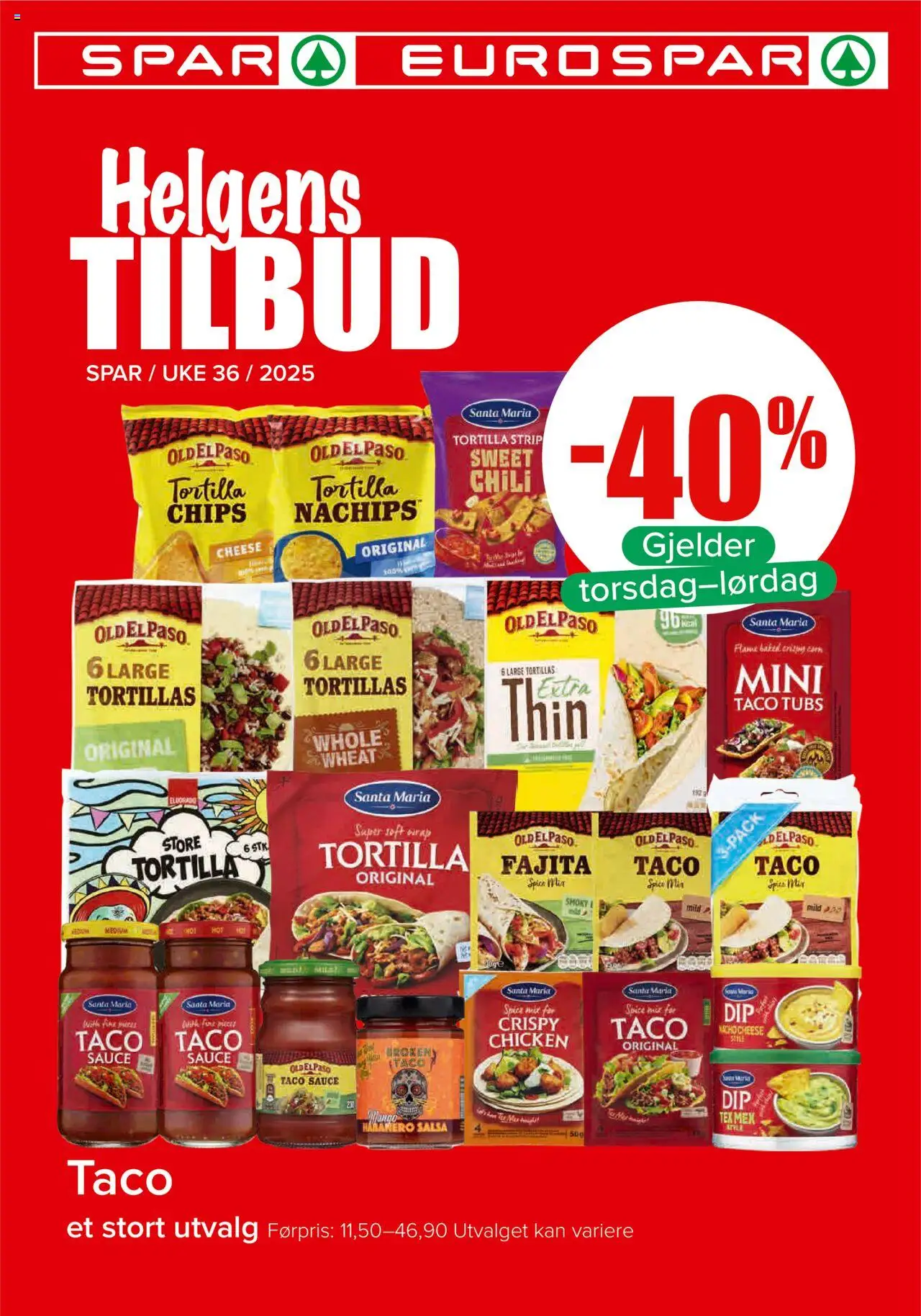 Helgens Tilbud Spar gyldig fra 04/09/2025 - Sidenummer 1