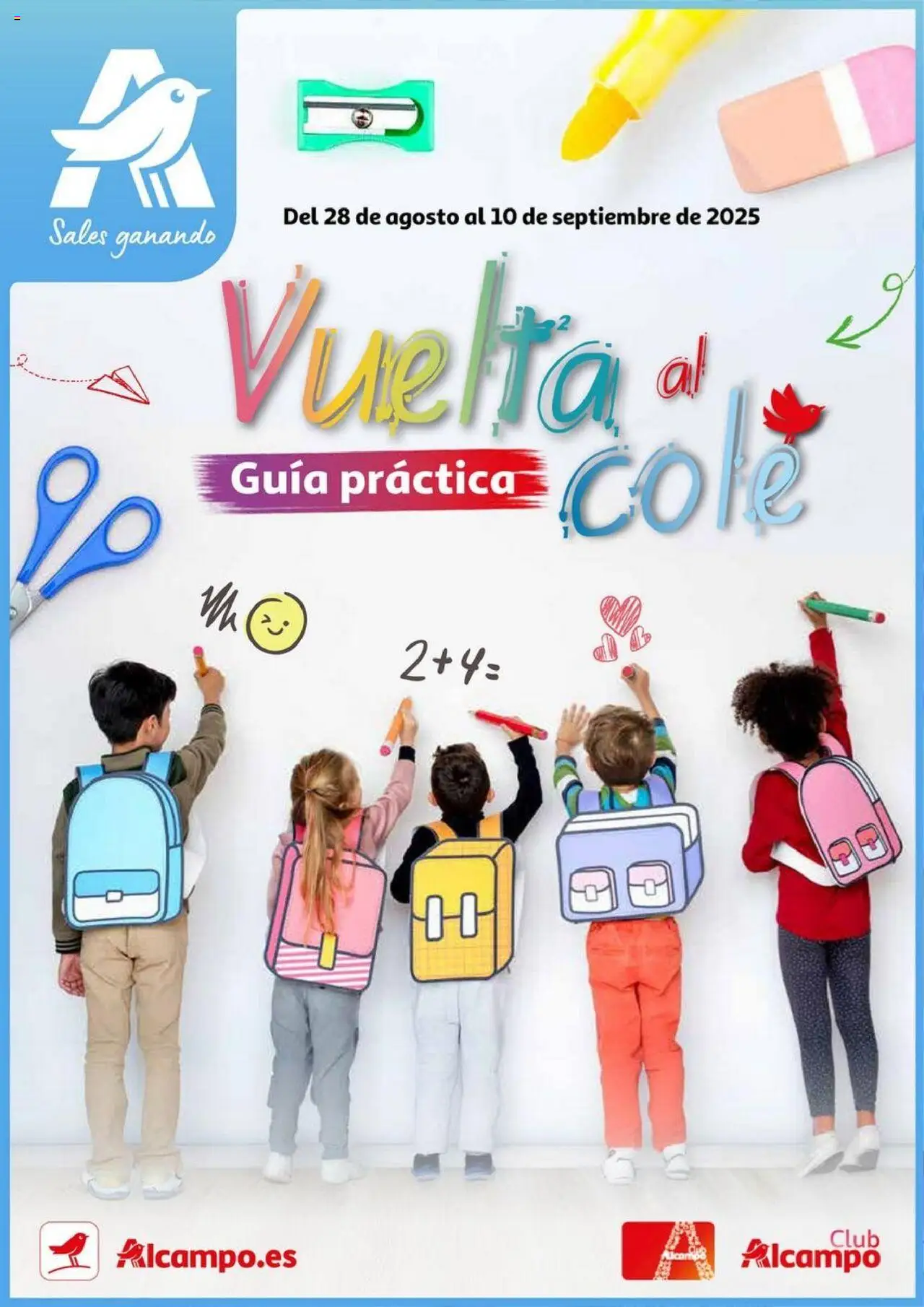 Alcampo folleto 28/08/2025 - 10/09/2025 > Vuelta al Cole