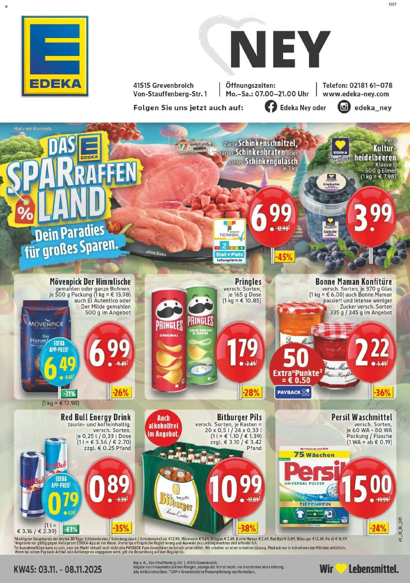 Vorschau von dem Prospekt des Geschäftes Edeka, gültig ab dem 02.11.2025