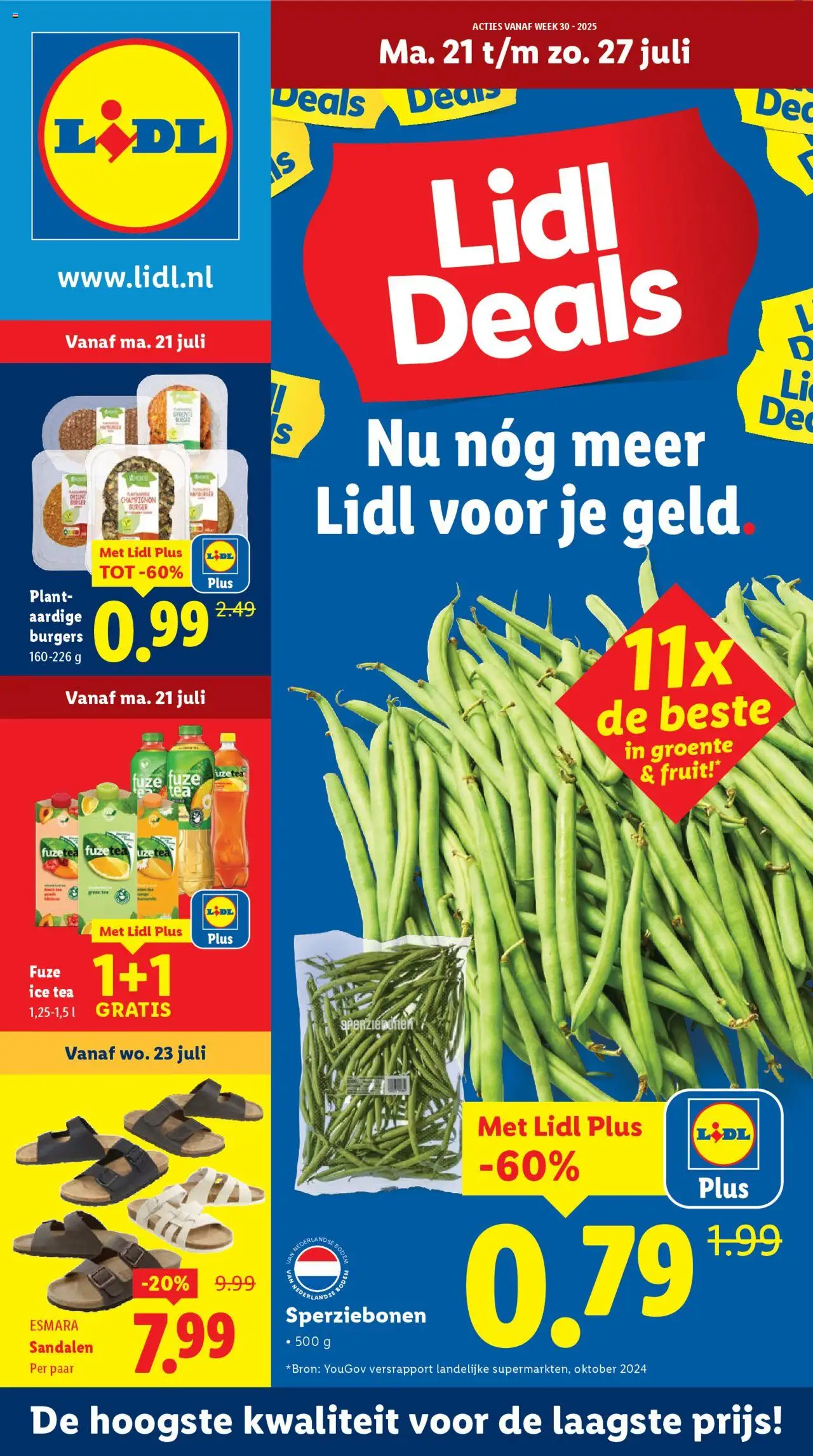 Lidl shop Folder week 30 geldig vanaf 21-07-2025 - Paginanummer 1