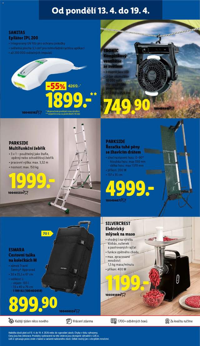 Nový Lidl leták od 16.04.