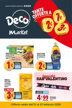 Anteprima dell'opuscolo Volantino Market - Bari dal negozio Decò valido da 11/02/2026