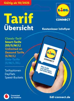 Vorschau von dem Prospekt des Geschäftes Lidl, gültig ab dem 13.10.2025