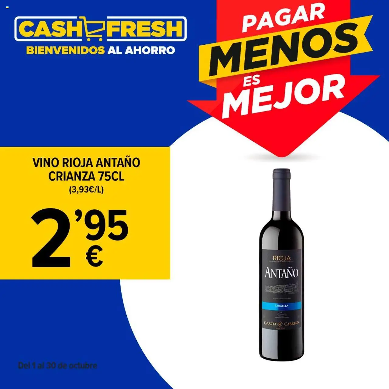 Cash Fresh Folleto > 01/10 - 30/10/2025 > Ofertas - Vino