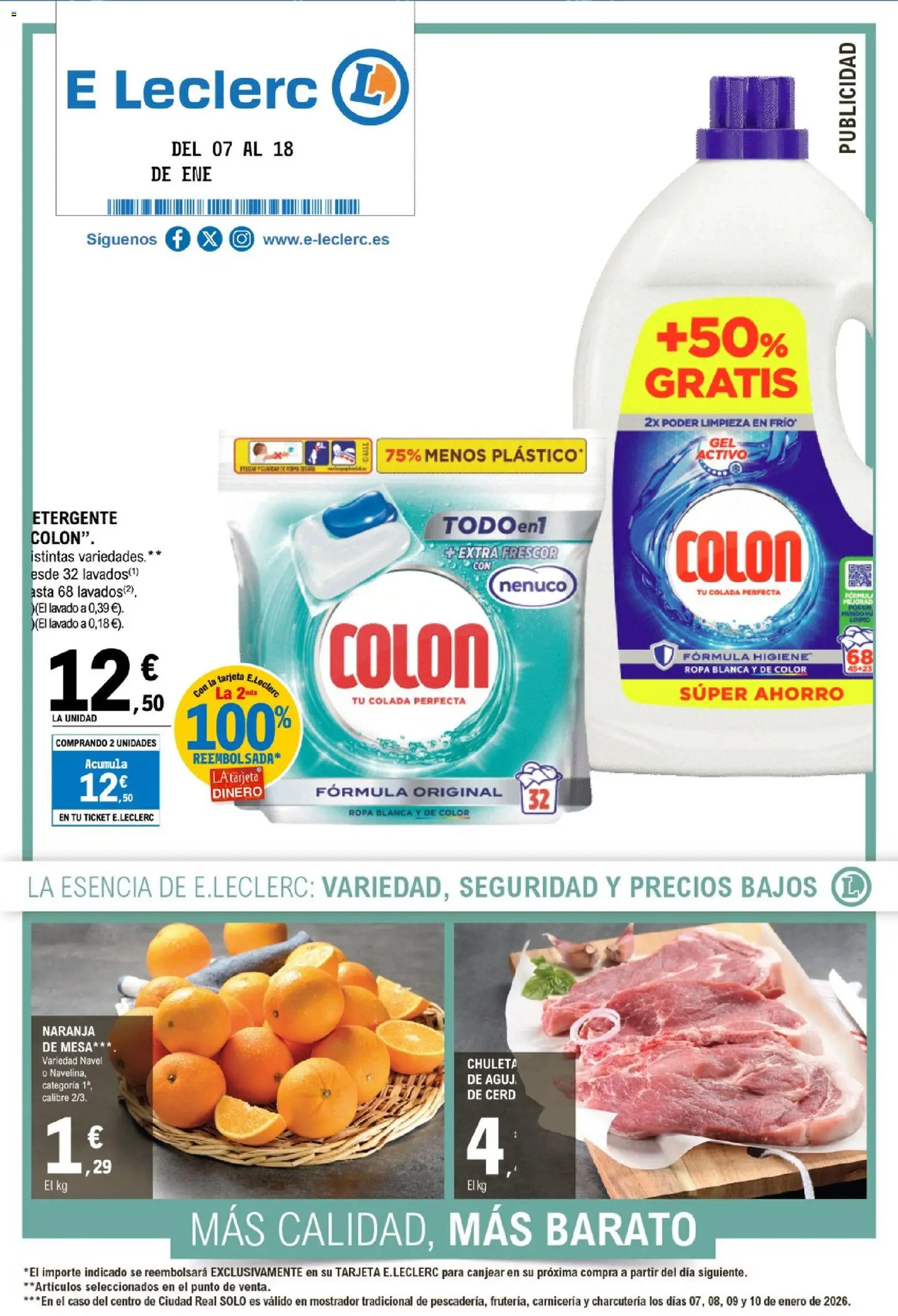 Vista previa del folleto de la tienda E.Leclerc válido desde el 07/01/2026 
