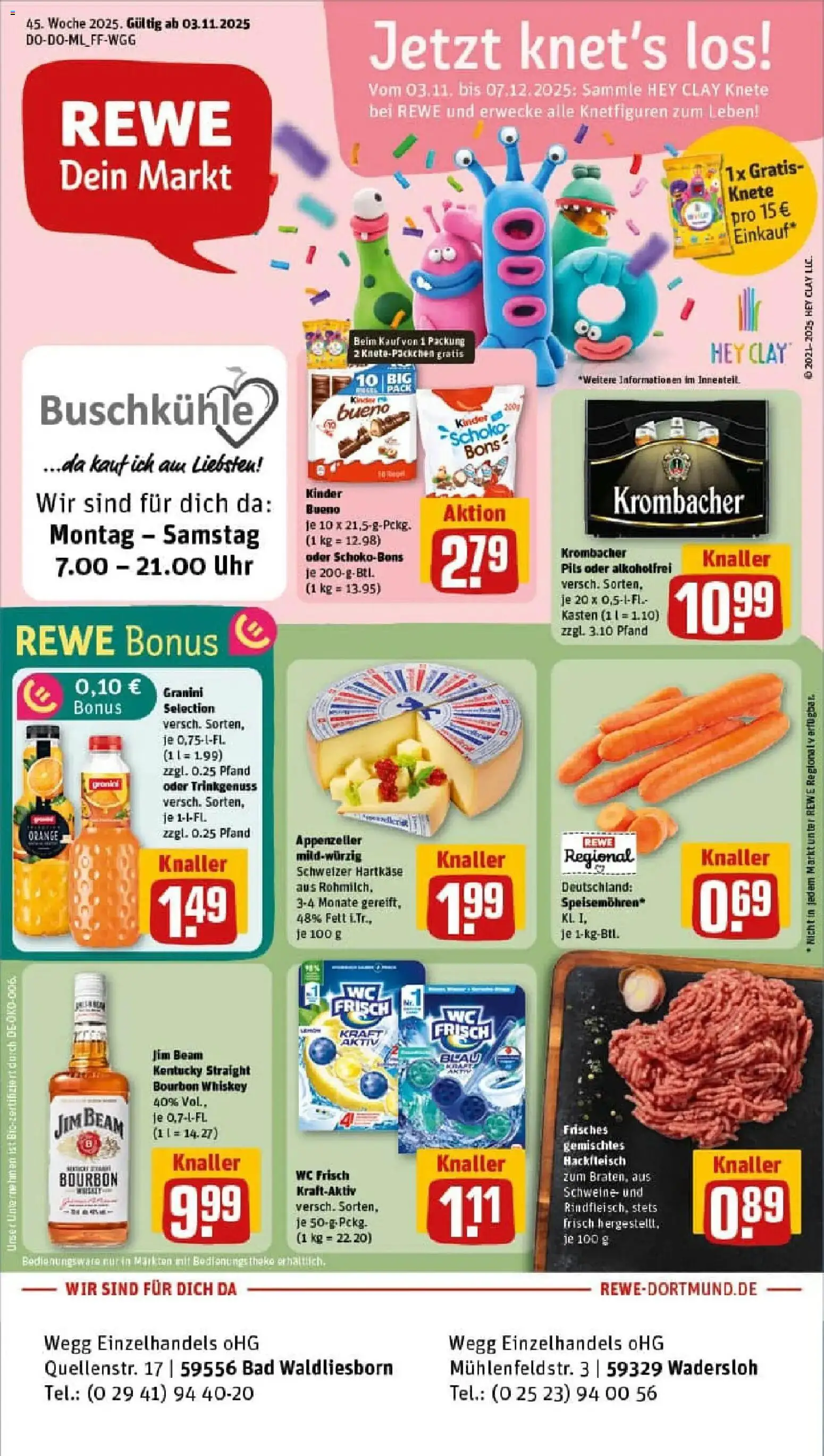 Vorschau von dem Prospekt des Geschäftes Rewe, gültig ab dem 02.11.2025
