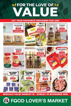 Preview of Food Lover's Market flyer valid from 10/11/2025