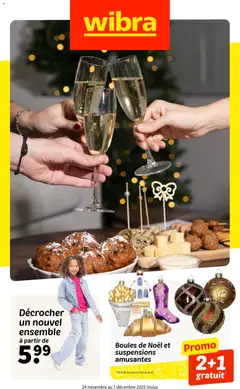 Voorbeeld van Publicité van winkel Wibra geldig vanaf 24/11/2025