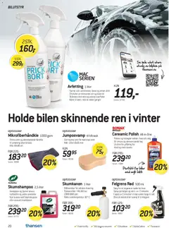 Forhåndsvis Kundeavis fra butikk THANSEN gyldig fra 03/12/2025 | Side: 20