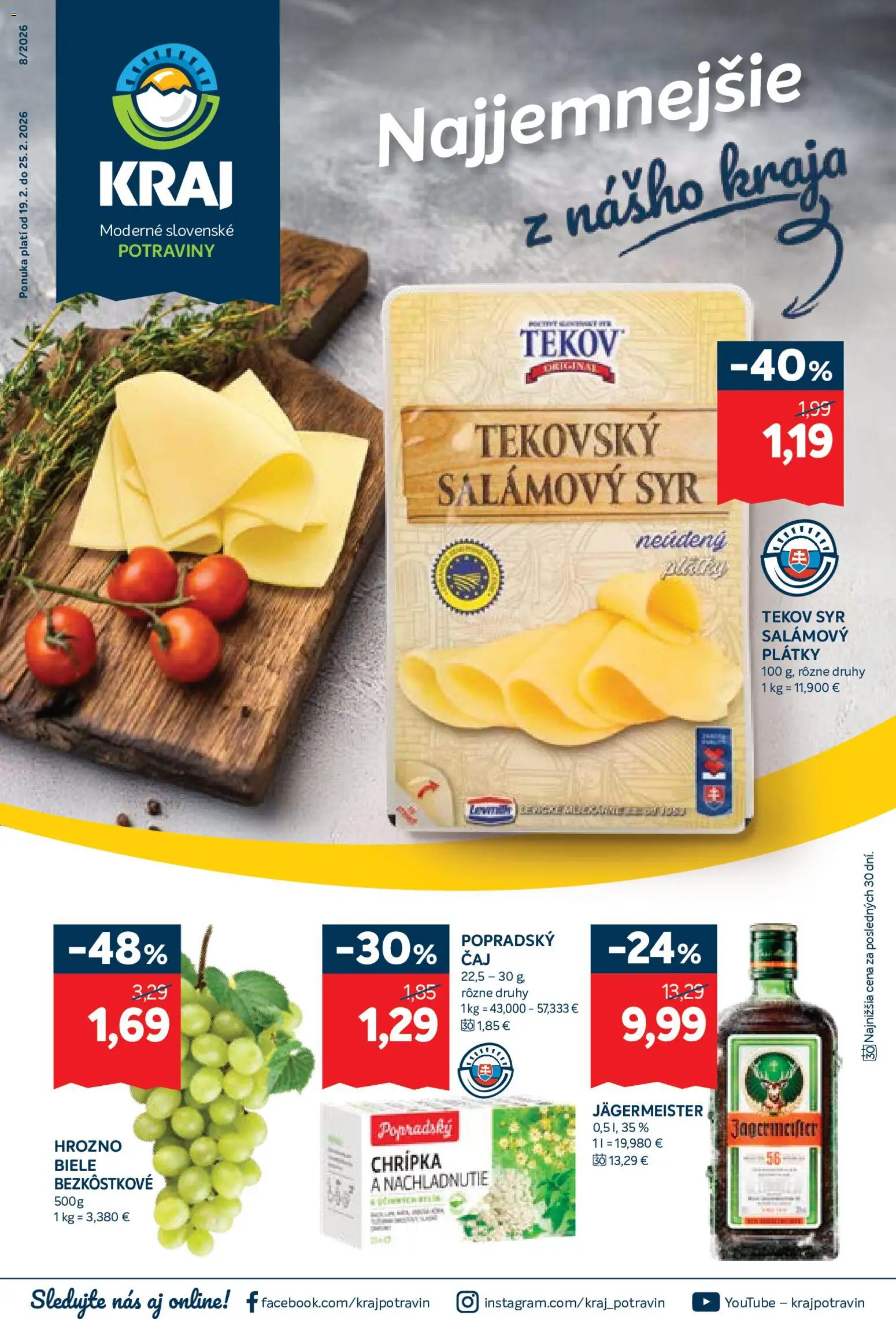 Náhľad Kraj letáku platného od 19.02.2026