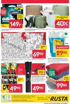 Förhandsgranska reklamblad Aktuella reklamblad Rusta från butik Rusta gäller från 01/12/2025 | Sida: 20