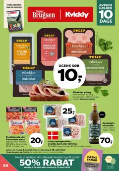 Eksempel på tilbudsavis Super Brugsen - Tilbudsavis uge 14-15 fra butik Super Brugsen gyldig fra 07/04/2026
