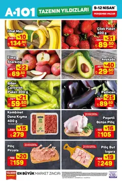A101 A101 - Tazenin Yıldızları 09.04.2026 - Broşürünün önizlemesi