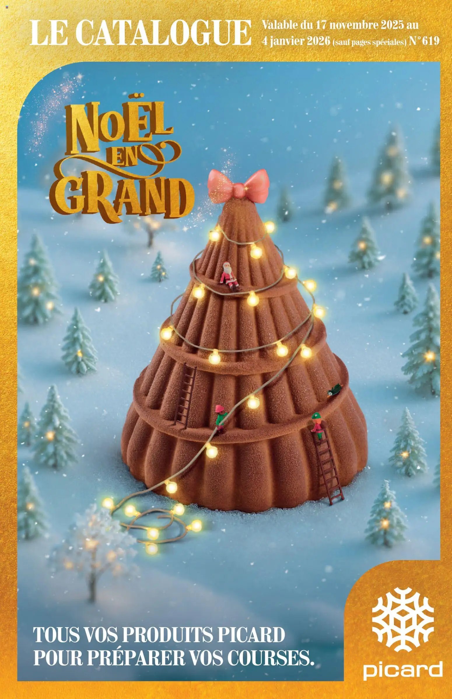 Prévisualisation de Noël en grand du magasin Picard formulaire valide 17/11/2025
