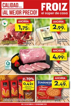 Vista previa del folleto de la tienda Froiz válido desde el 21/10/2025 
