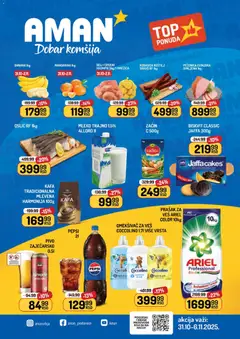 Pregled Aman kataloga - važi od 31.10.2025