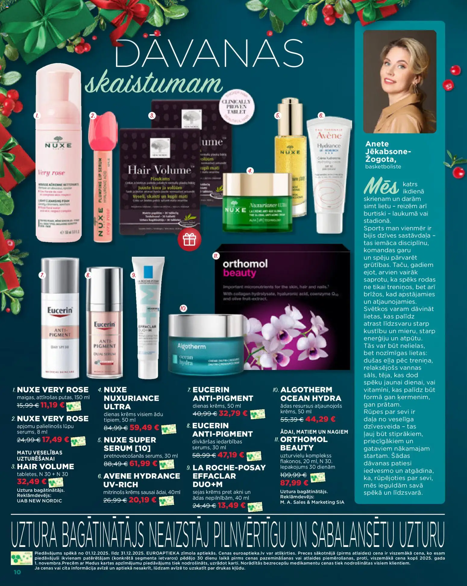 Skatīt Euroaptieka akciju bukletu, derīgs no 2025.12.01