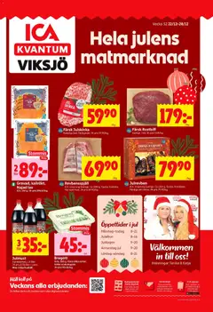 Förhandsgranska reklamblad Järfälla från butik ICA Kvantum gäller från 22/12/2025