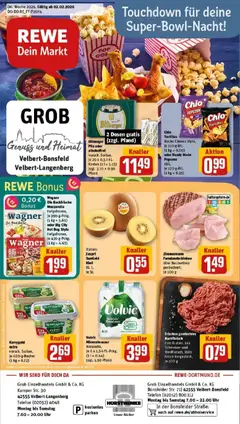 Vorschau von dem Prospekt des Geschäftes Rewe, gültig ab dem 02.02.2026