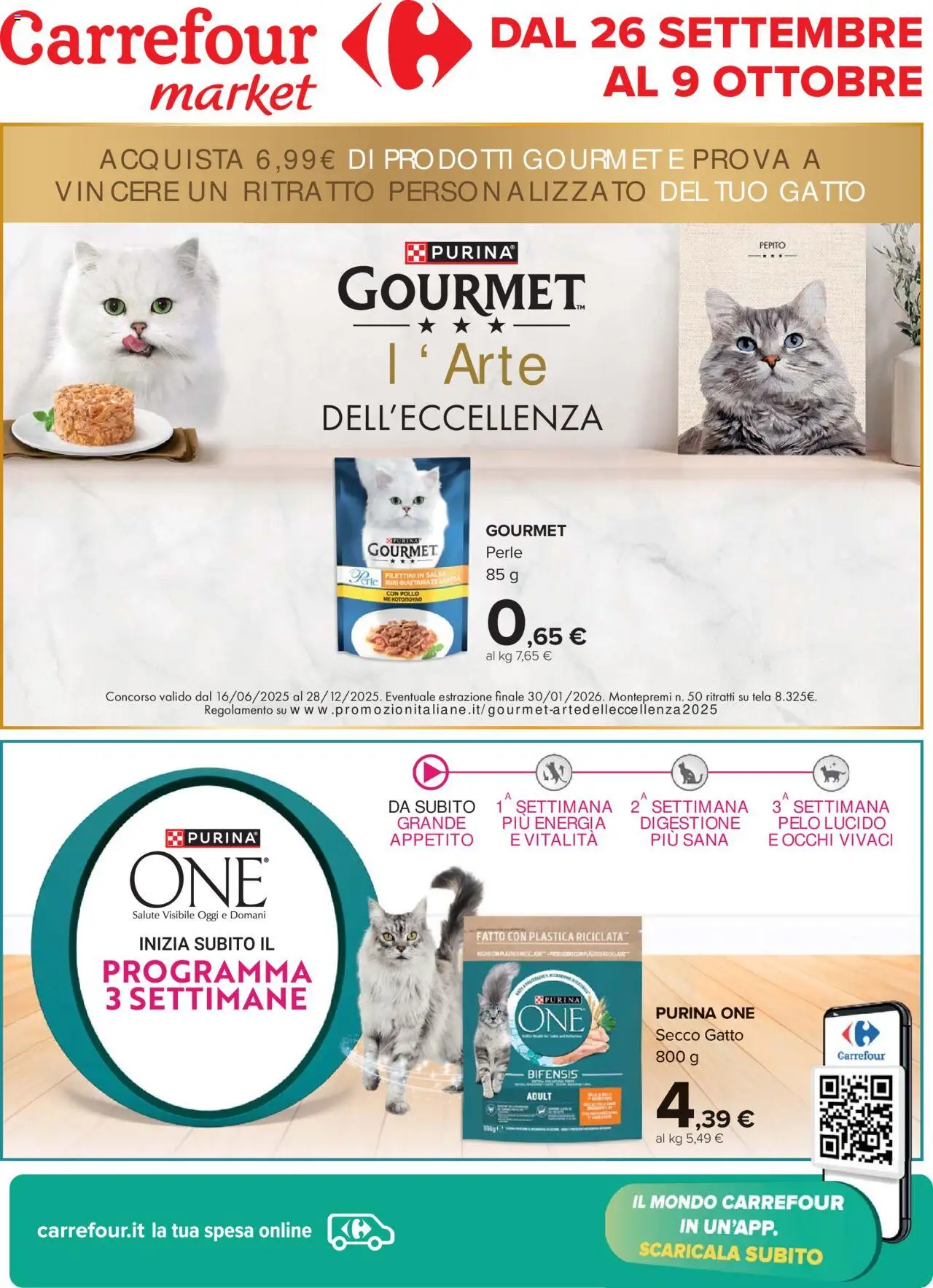 Volantino Carrefour valido da 26/09/2025 numero di pagina 1