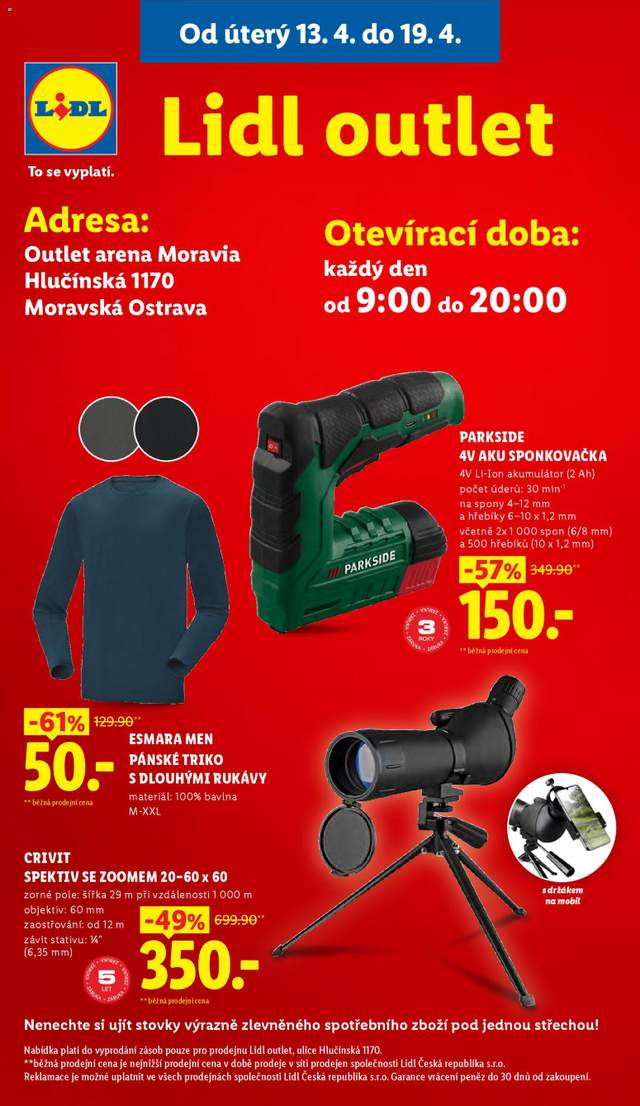 Nový Lidl leták od 16.04.