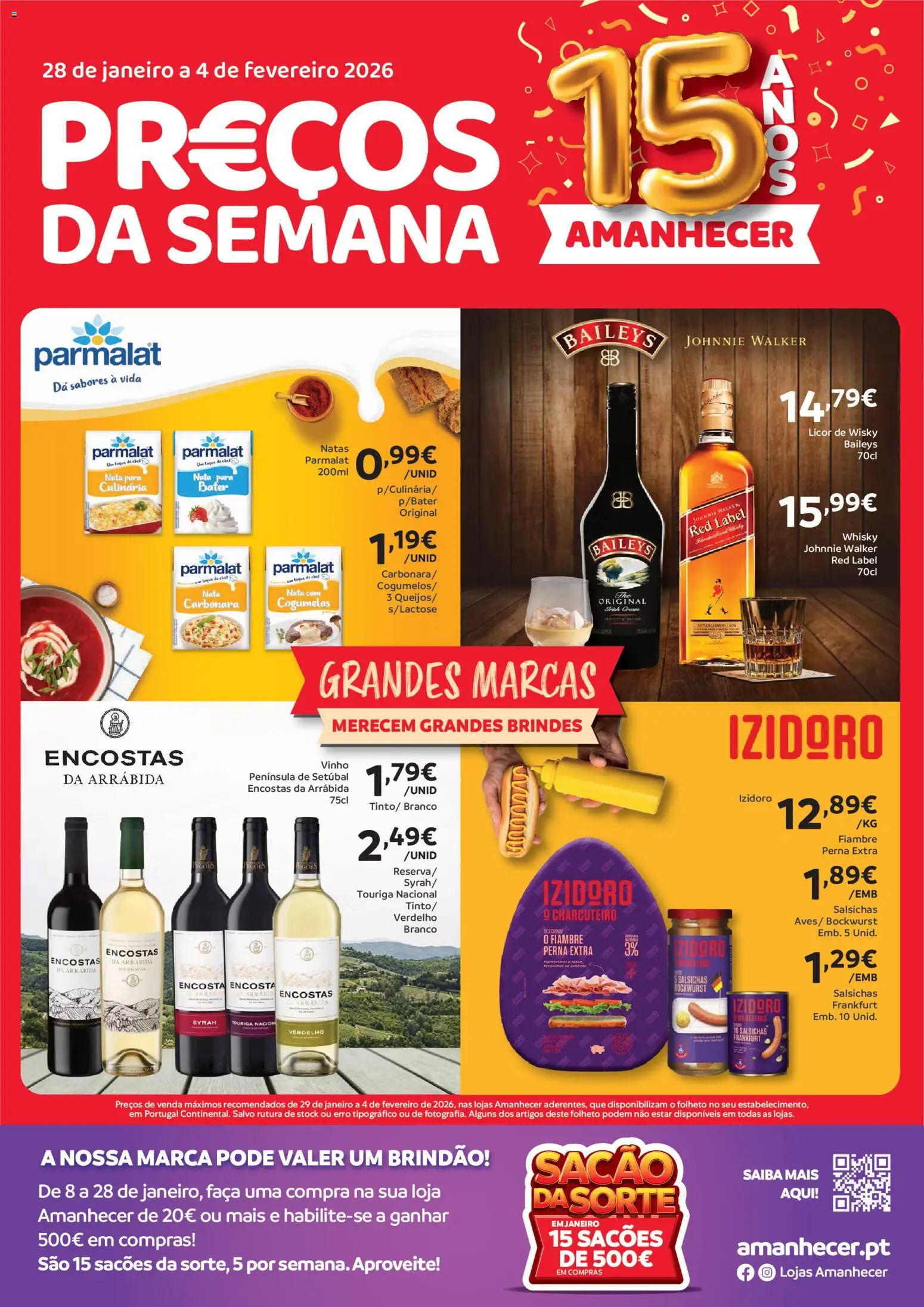 Pré-visualização do folheto da loja Amanhecer válida a partir de 28/01/2026