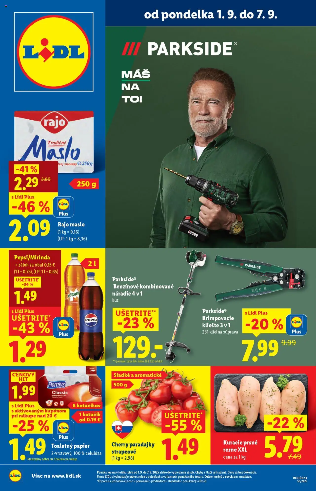 Nový LIDL leták od 01.09.2025 > Akčná ponuka online