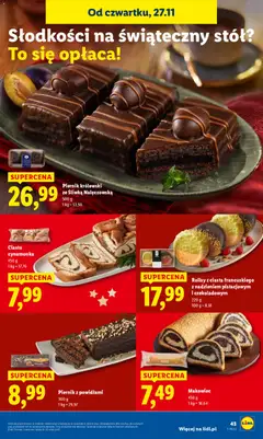 Pogląd gazetki "Black Friday" ze sklepu Lidl ważnej od 27.11.2025 | Strona: 43