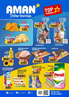 Pregled Aman kataloga - važi od 16.01.2026